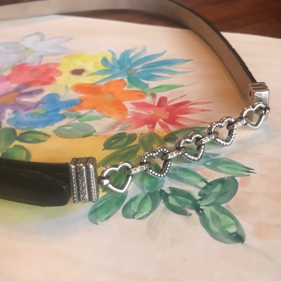 Brighton leather & hearts belt - Picture 3 of 8